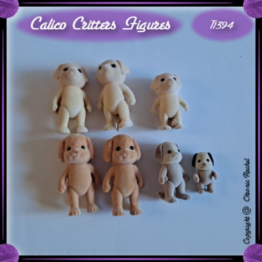 7-Pack Mixed Dog Figures